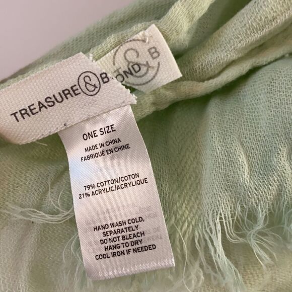 New Without tag Treasure & Bond Pigment Dye Blanket Wrap - Picture 6 of 6